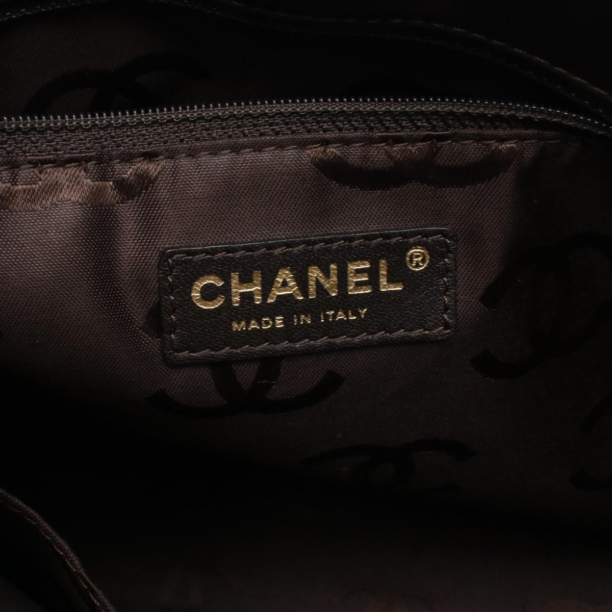 CHANEL Brown Wild stitch leather 2101220011413