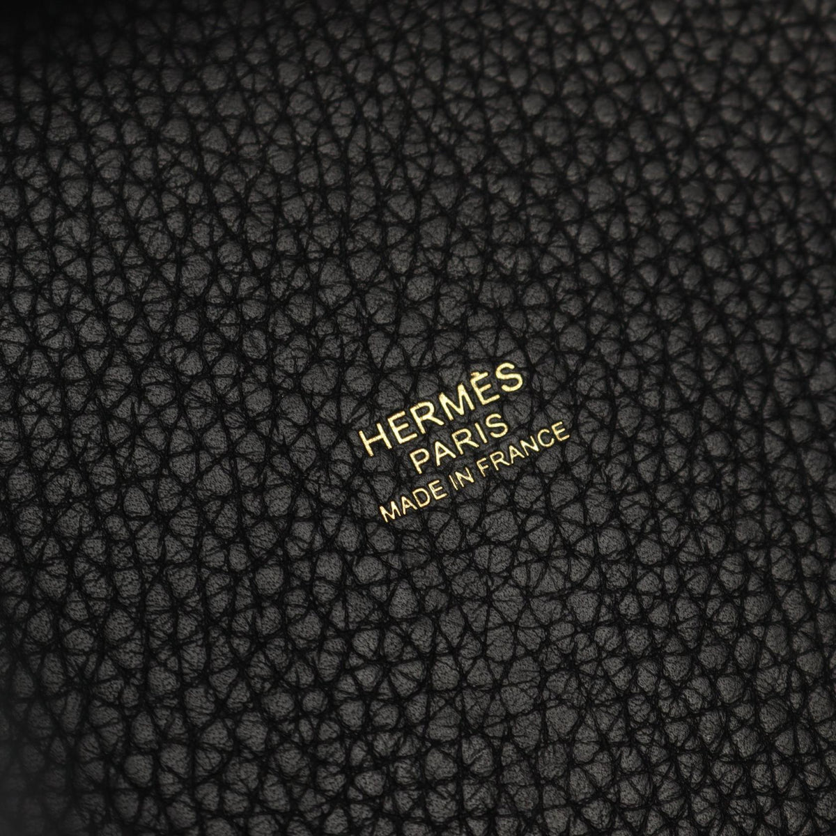 HERMES Picotin Lock MM HandbagNoir Black Noir Black Black Taurillon Clemence leather Taurillon Clemence 2106800636857