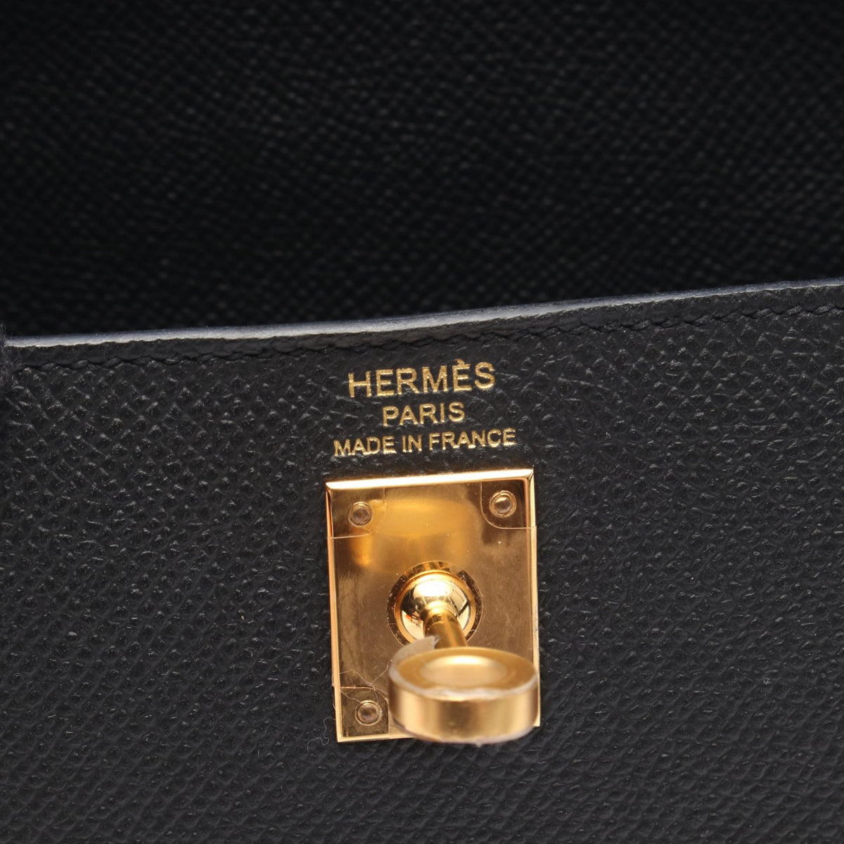 HERMES Kelly 25 HandbagNoir Black Noir Black Black Epsom leather Calfskin (cowhide) Epsom 2104102522540