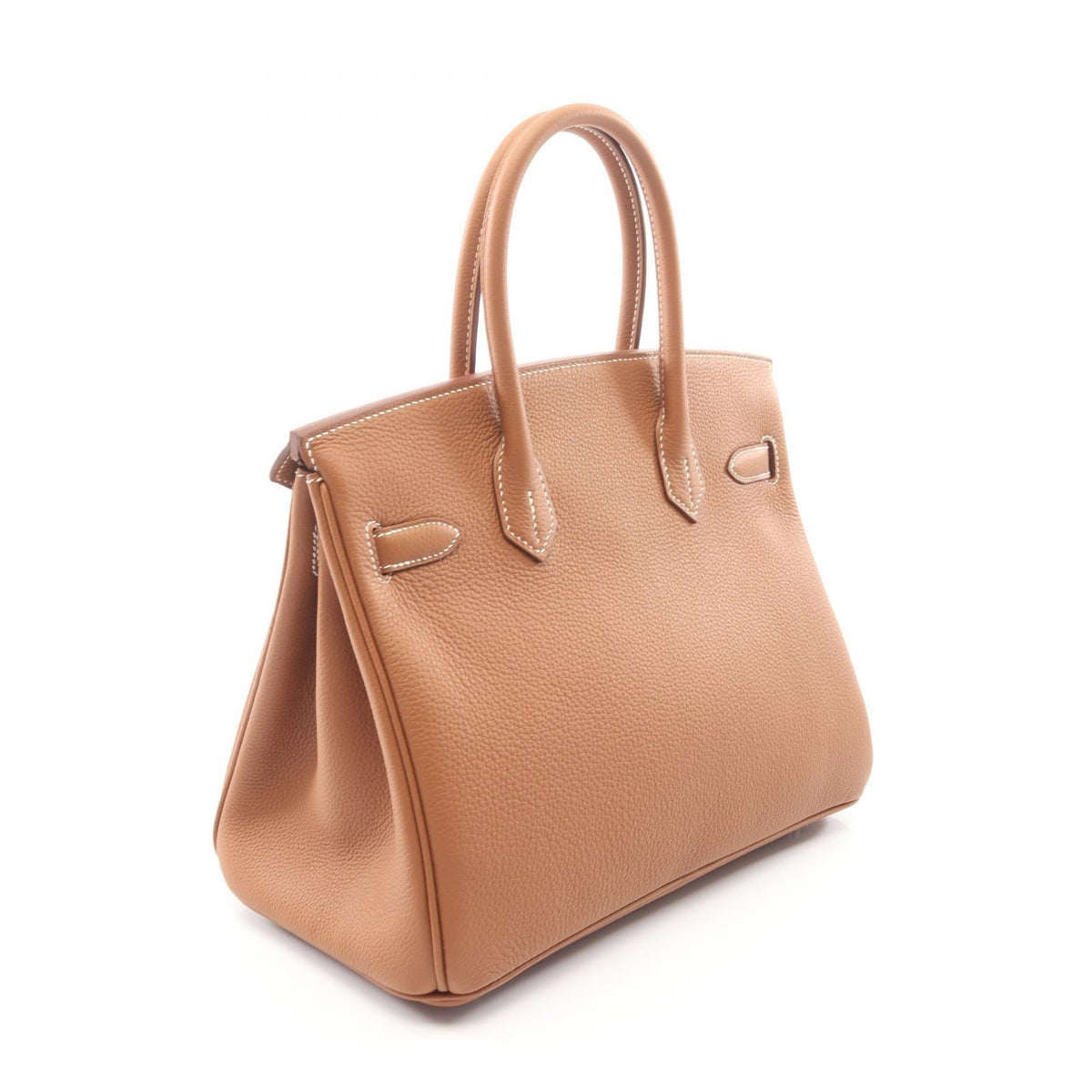 HERMES Birkin 30 Gold Handbag Brown Togo leather Other Togo leather 2121500000340