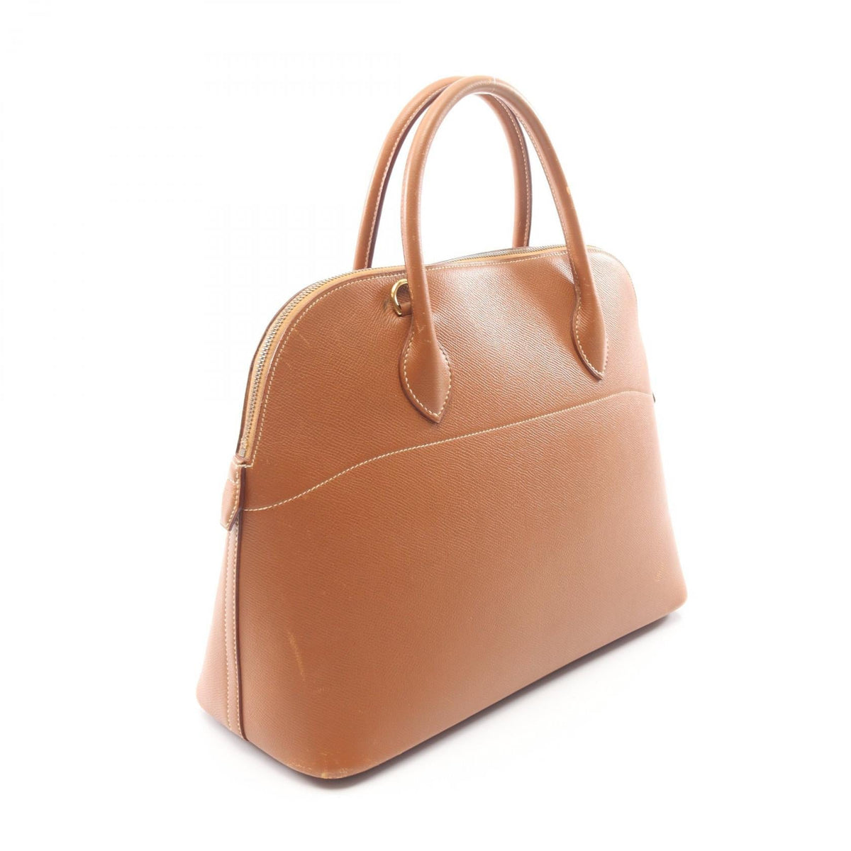 HERMES Bolide35 Gold 2WAY HandbagGold Gold Brown Courchevel leather 2121400017684