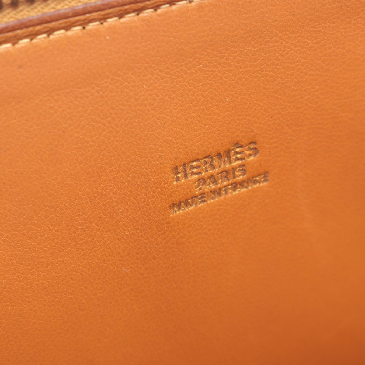 HERMES Bolide35 Gold 2WAY HandbagGold Gold Brown Courchevel leather 2121400017684
