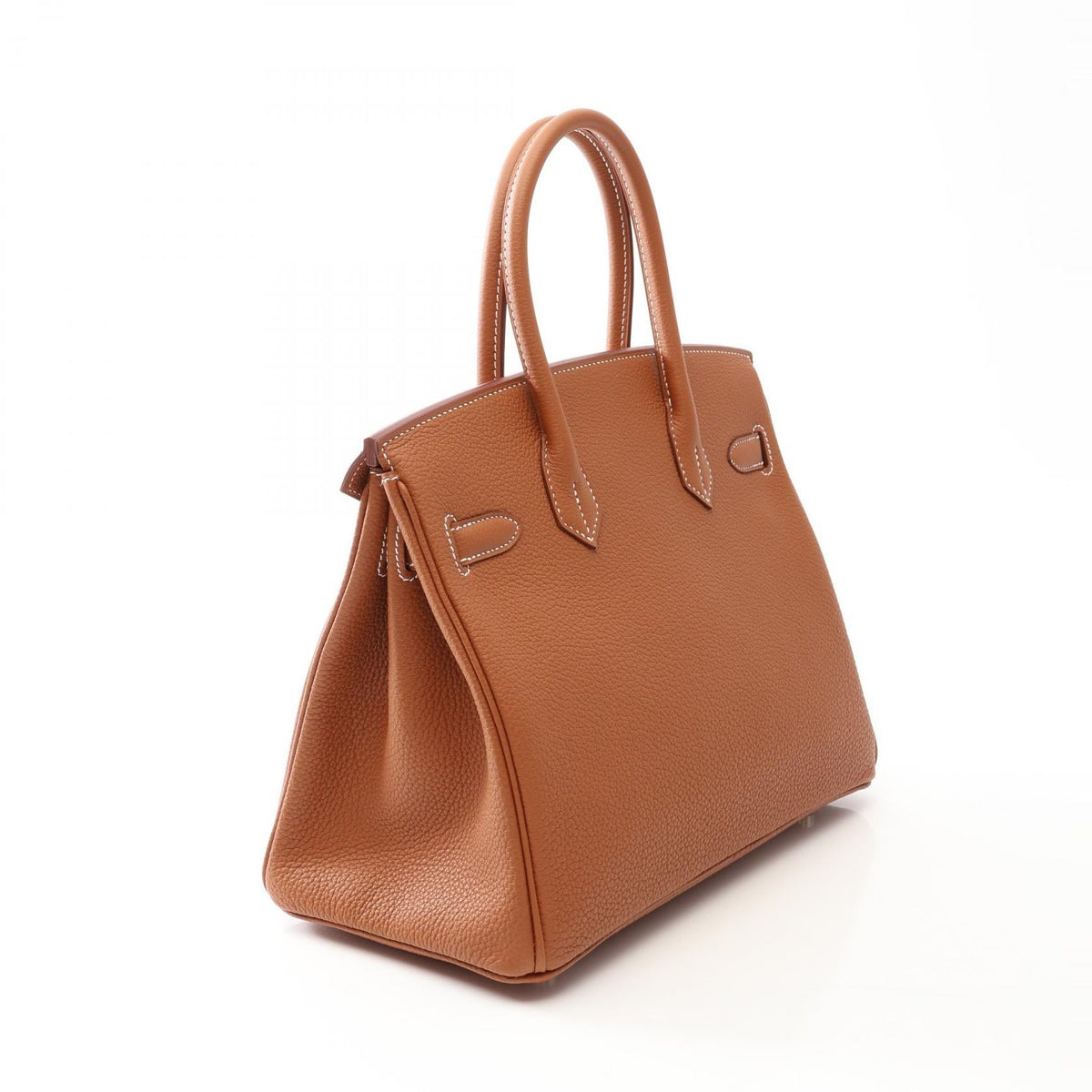 HERMES Birkin 30 HandbagGold Gold Brown Togo leather leather Togo leather 2104102522342