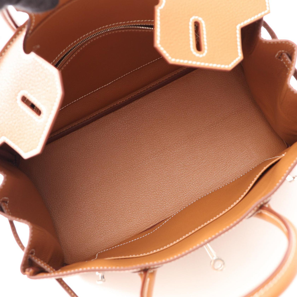 HERMES Birkin 30 HandbagGold Gold Brown Togo leather leather Togo leather 2104102522342
