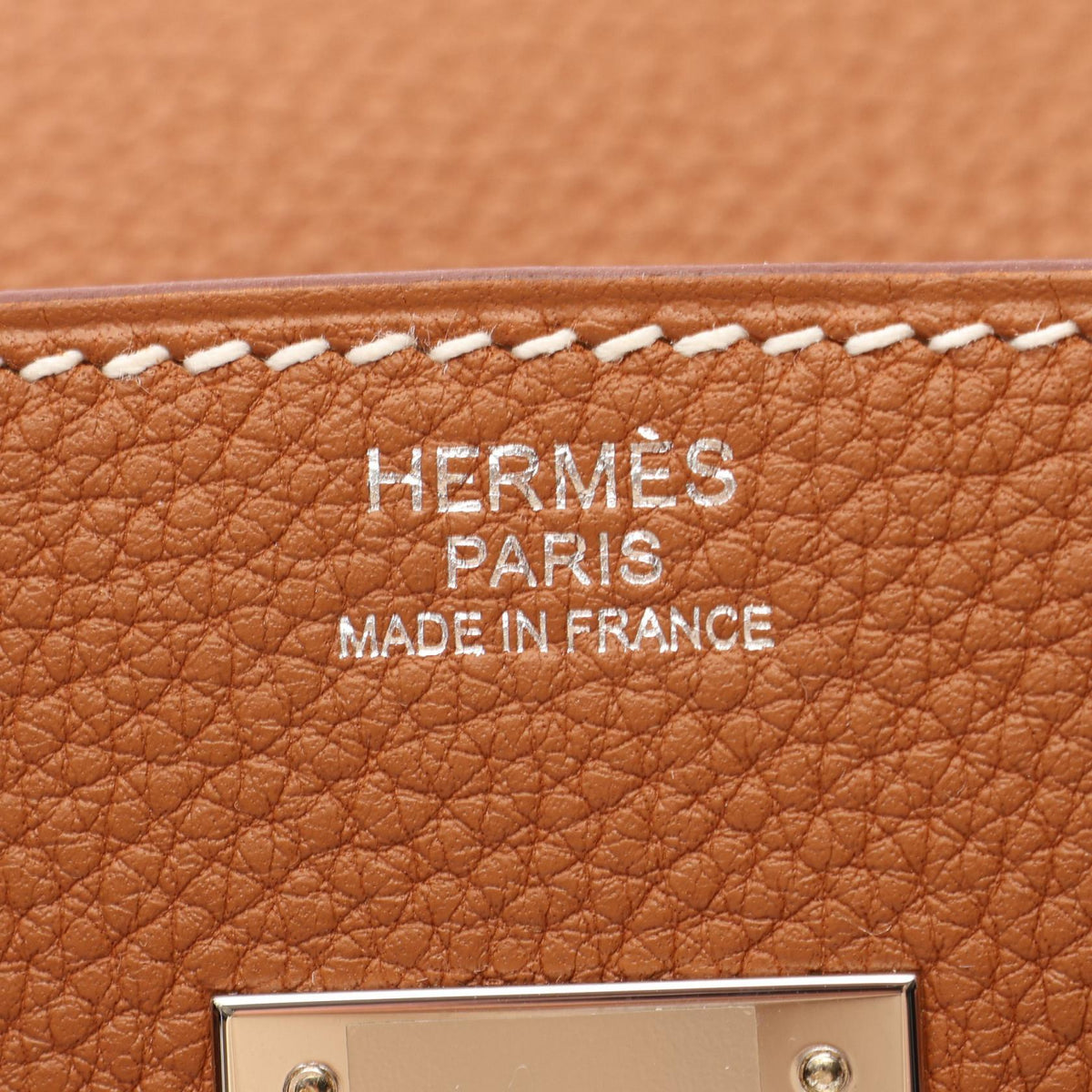 HERMES Birkin 30 HandbagGold Gold Brown Togo leather leather Togo leather 2104102522342