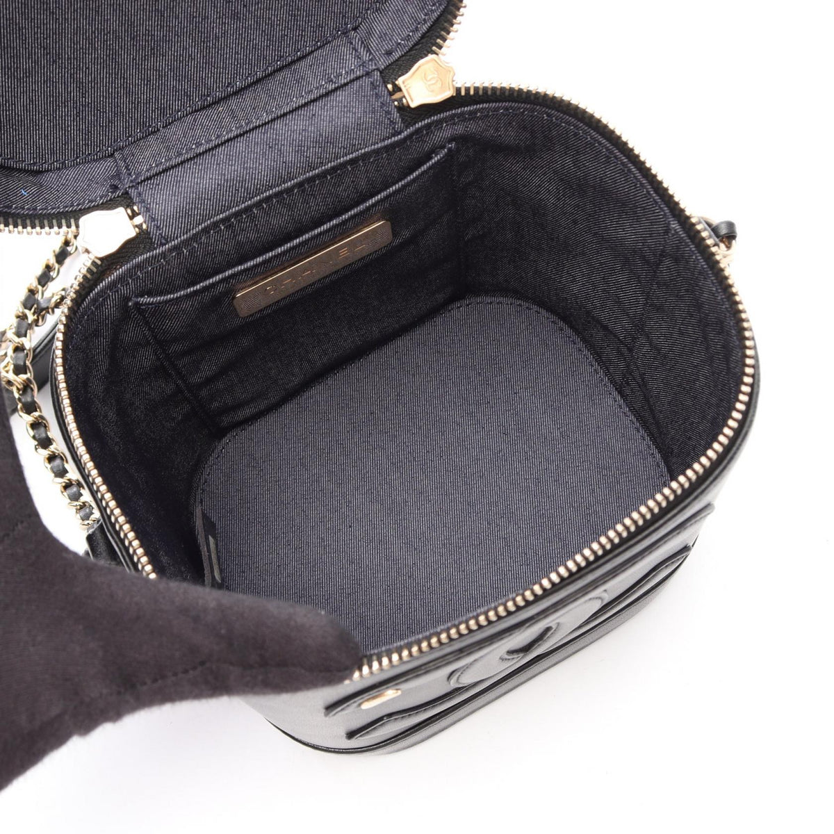 CHANEL Black COCO Mark 2WAY Lambskin (sheep leather) 2101220002411