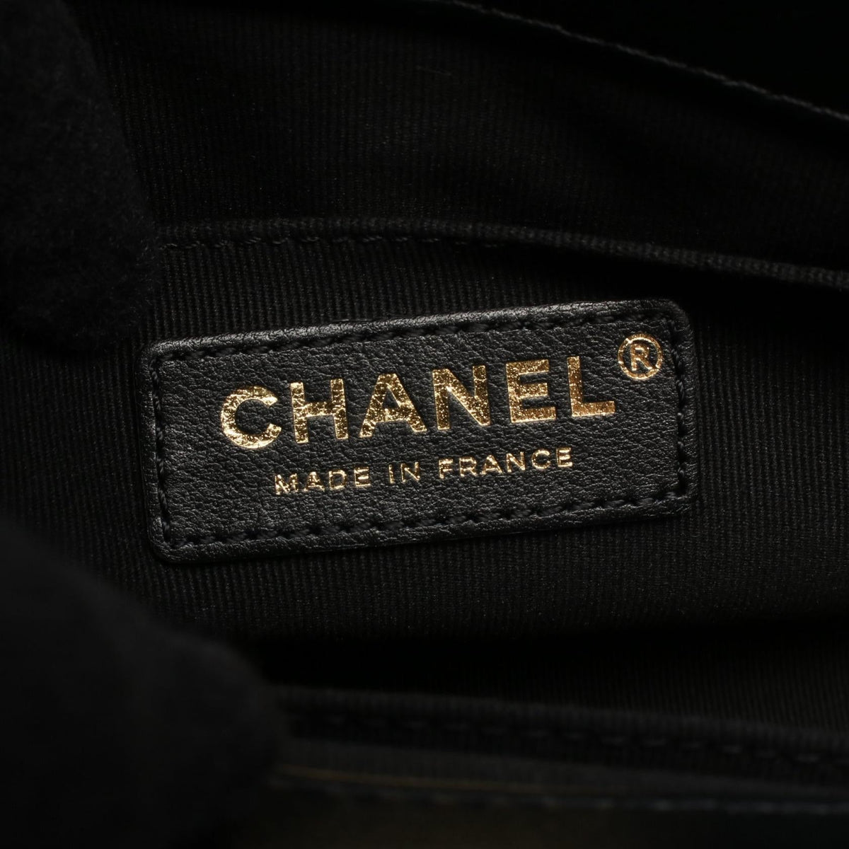 CHANEL Black Matelasse Box Chain Shoulder Lambskin (sheep leather) AS3057 2101220002886