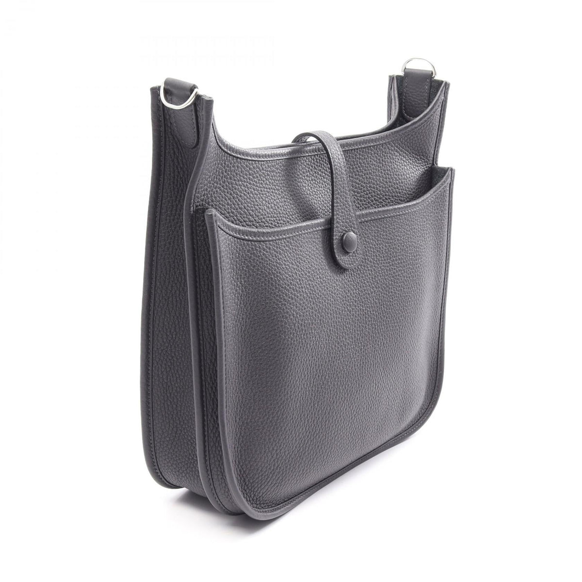 HERMES Evelyne 3 Trois PM Caban Shoulder BagCaban Caban Gray Taurillon Clemence leather 2101219996370