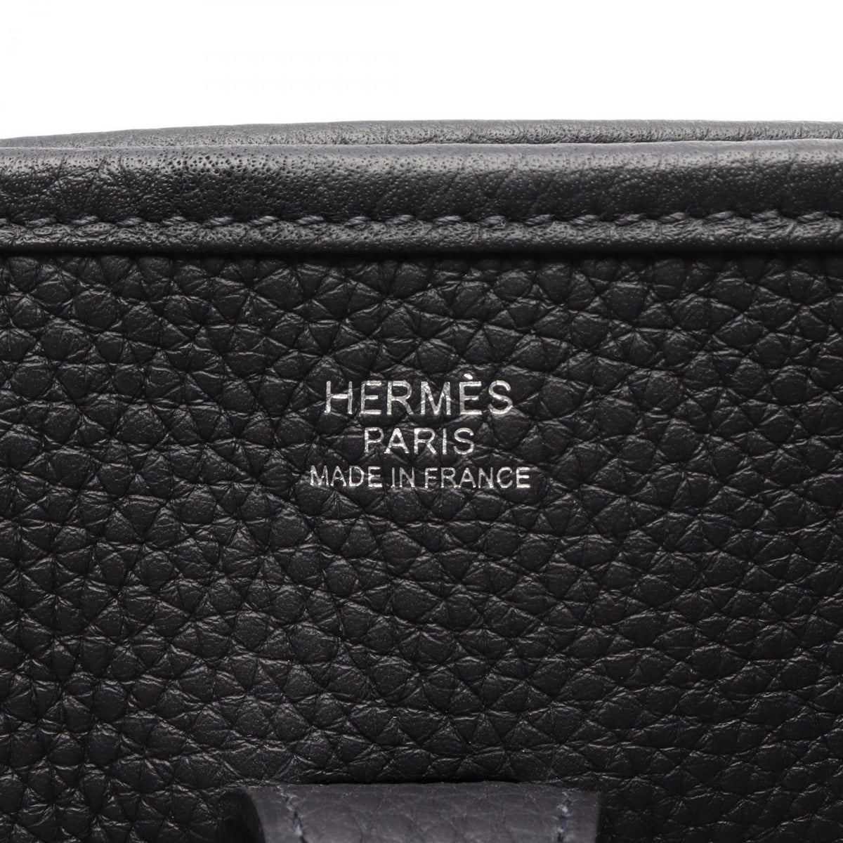 HERMES Evelyne 3 Trois PM Caban Shoulder BagCaban Caban Gray Taurillon Clemence leather 2101219996370