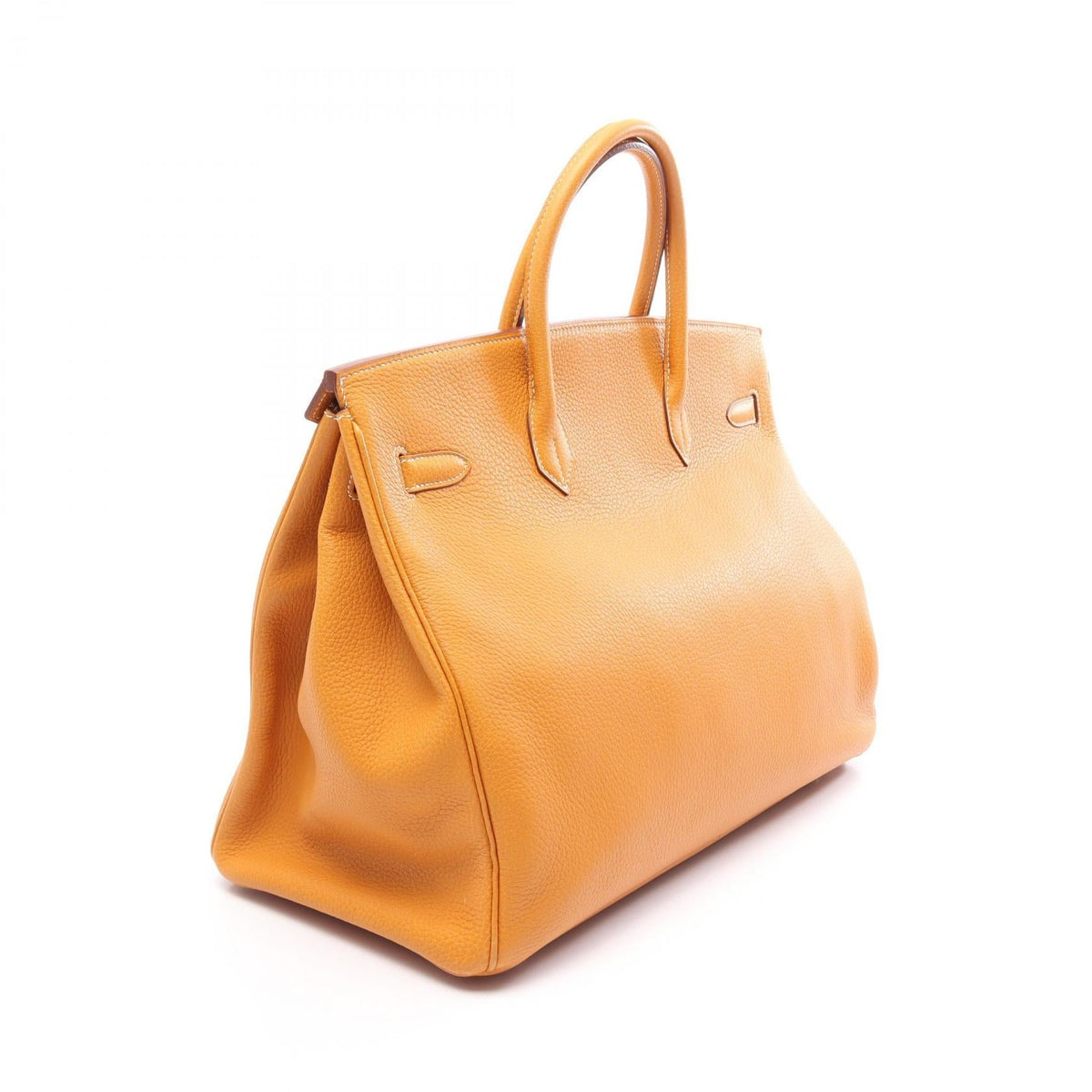 HERMES Birkin 40 Handbag Yellow Togo leather leather 2101219996431