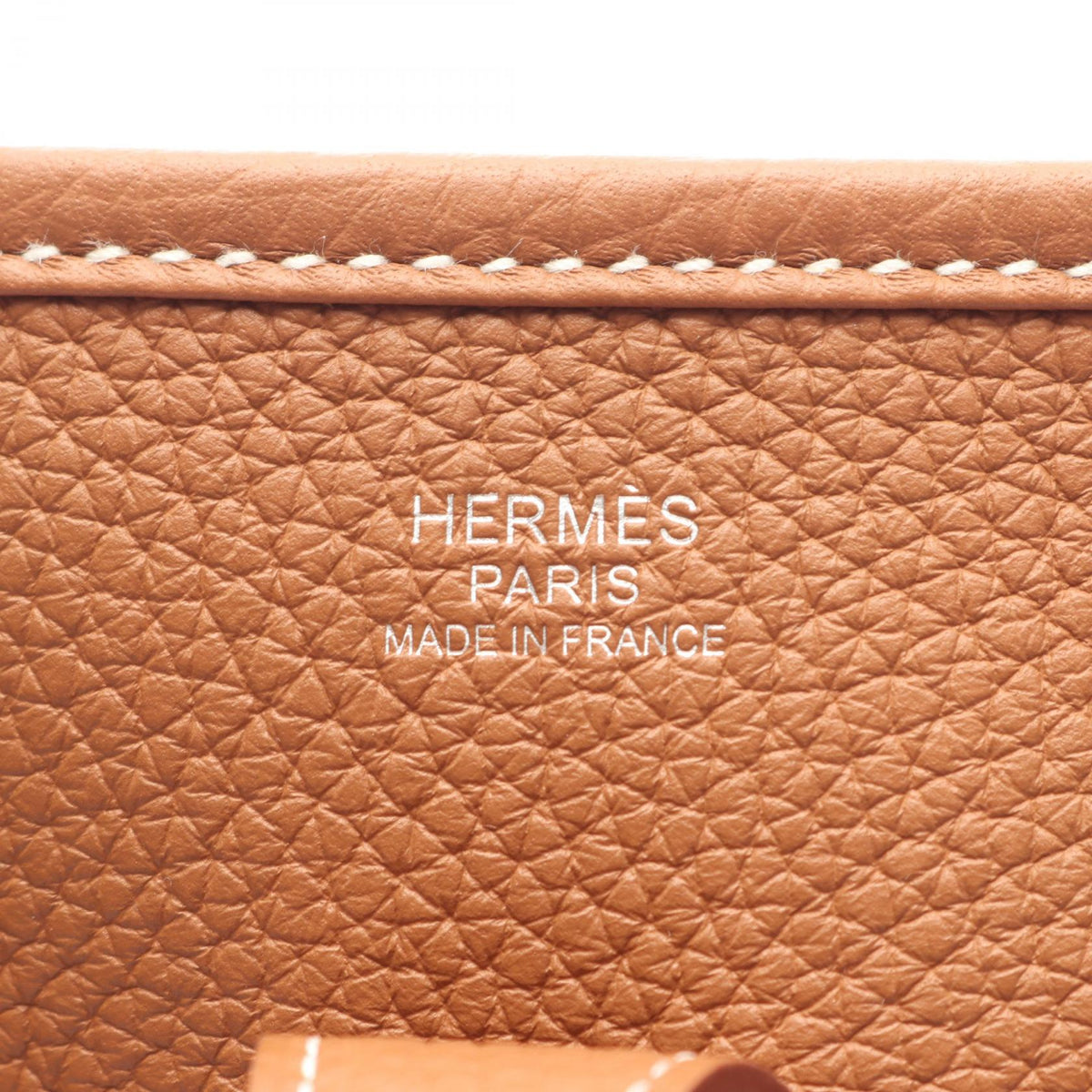 HERMES Evelyne 3 Troyes PM Shoulder BagGold Gold Brown Taurillon Clemence leather Taurillon Clemence 2120300054355