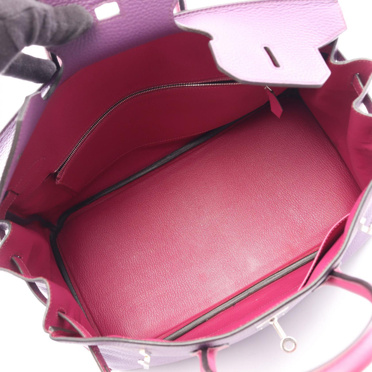 HERMES Birkin 35 Personal Order HandbagAnemone Anemone Purple/Pink/Tosca Togo leather leather Togo leather 2107601166864