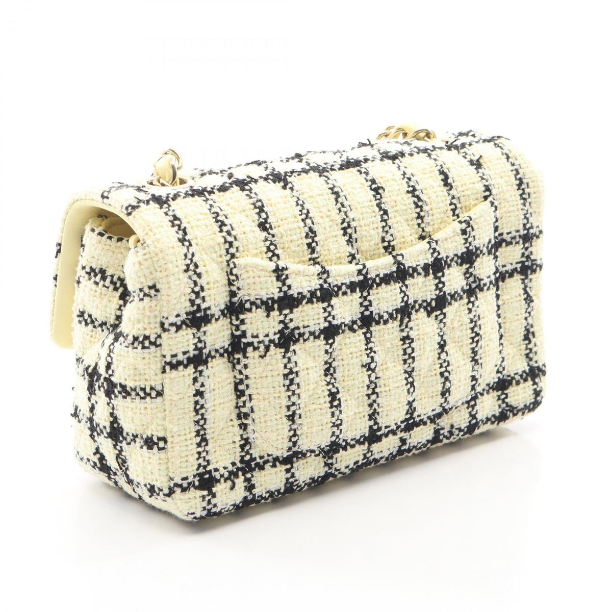 CHANEL Beige/Black Mini Matelasse 20 Fabric 2107601166901