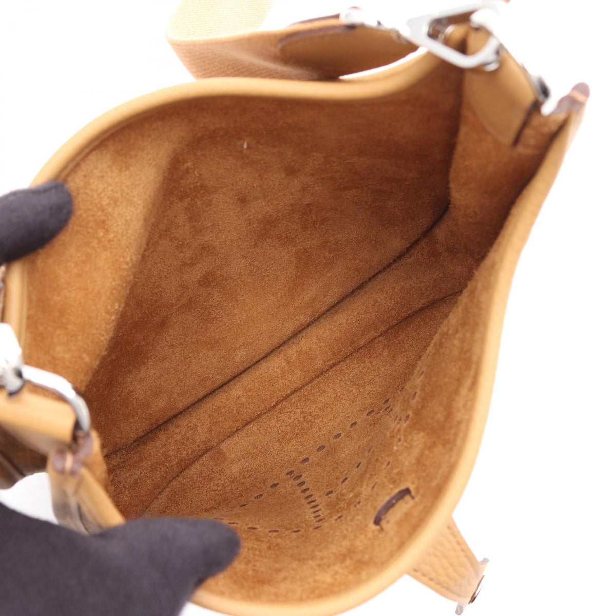 HERMES Evelyne23 Biscuit Shoulder BagBiscuit Biscuit Beige Taurillon Clemence leather 2107601166918