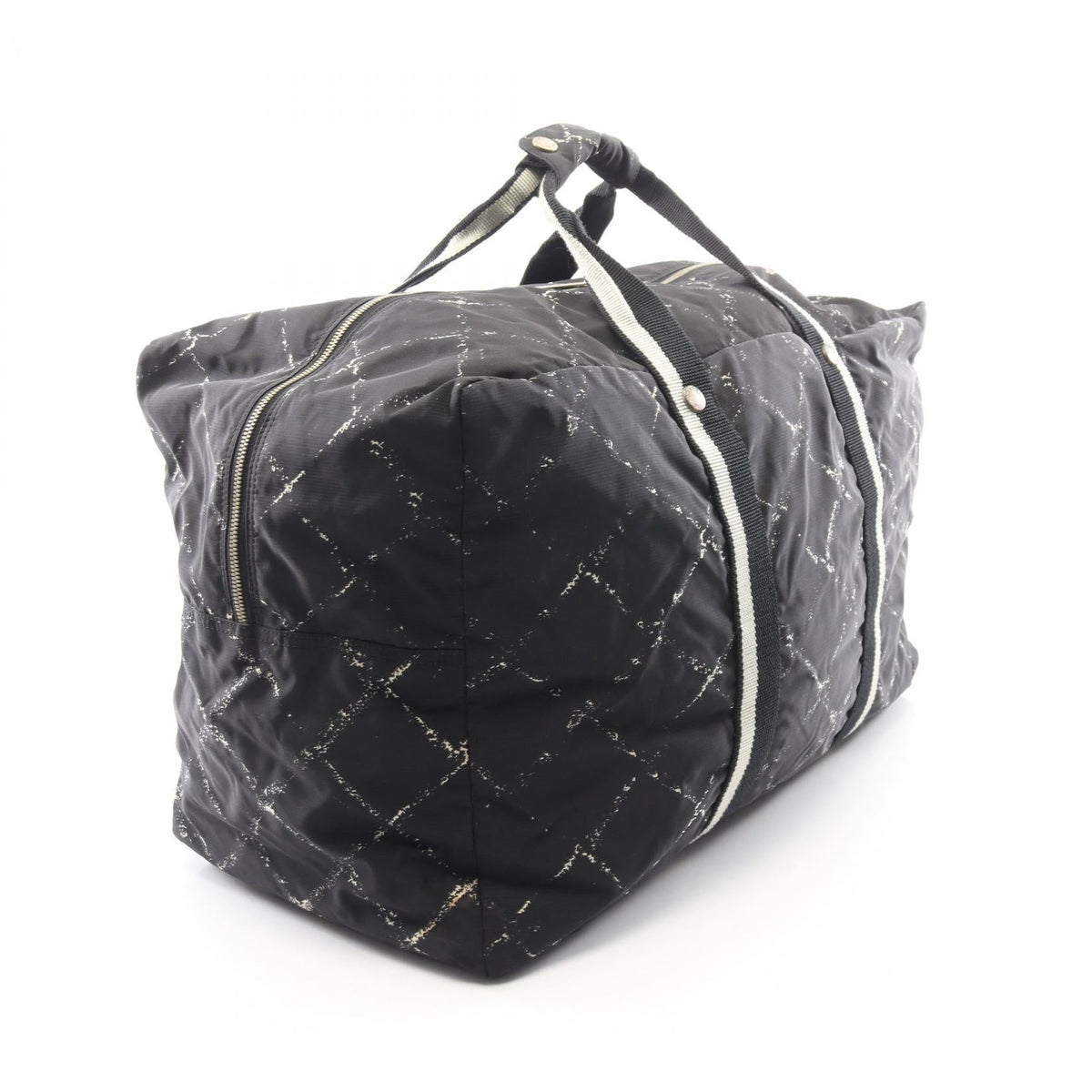 CHANEL Black Old travel line Nylon 2101219994079