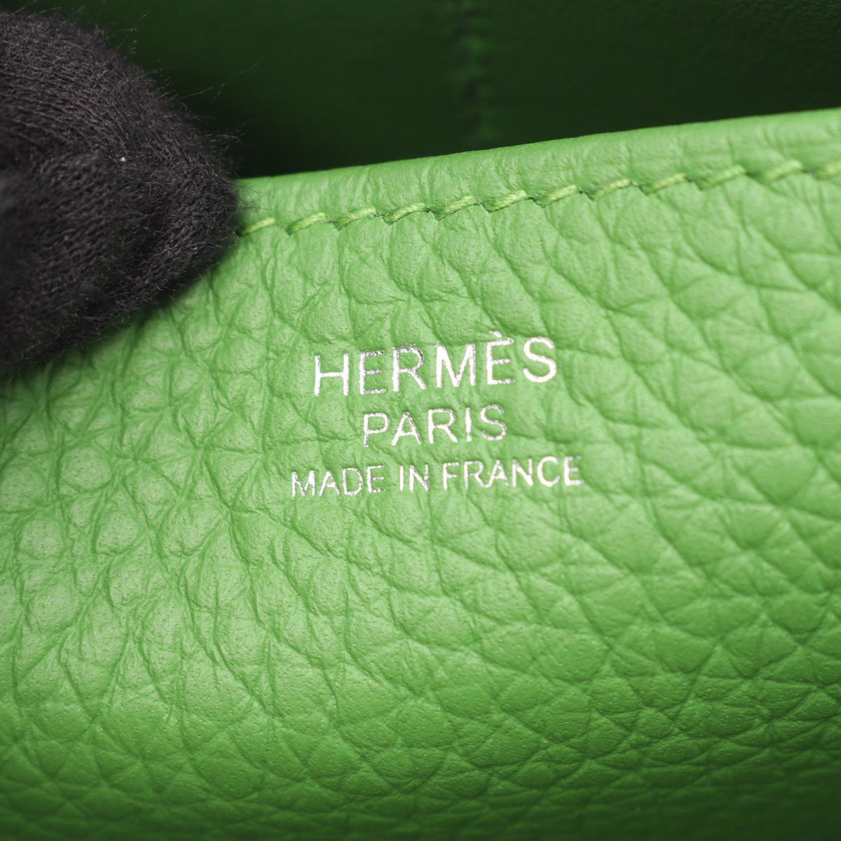 HERMES Halzan25 2WAY HandbagVert Yucca Vert Yucca Green Taurillon Clemence leather Taurillon Clemence 2101219992723