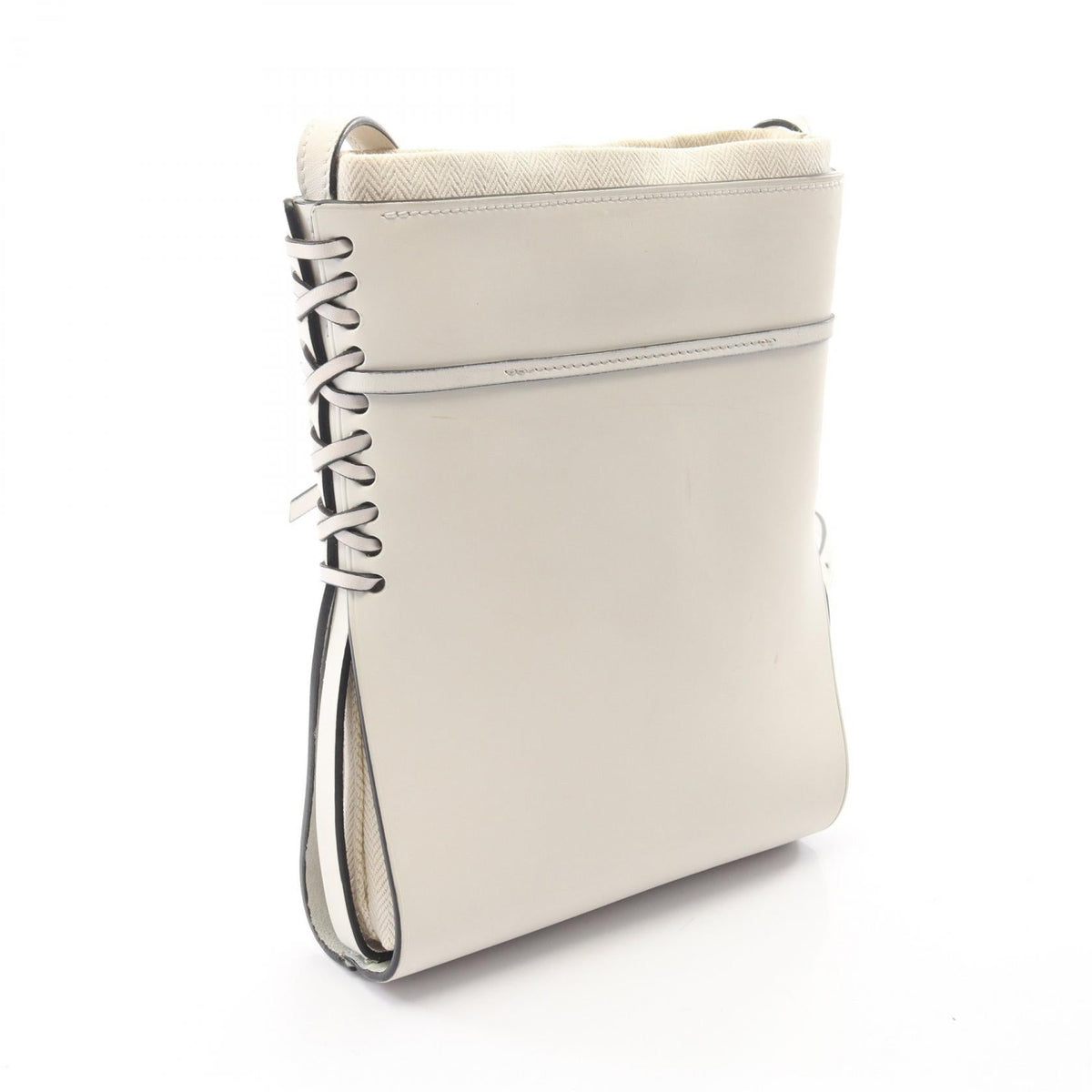 LOEWE IKEBANA Shoulder Bag White leather A858I01X01 2101219992761