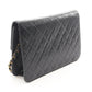 CHANEL Black Matelasse Push Lock Lambskin (sheep leather) 2101219991733