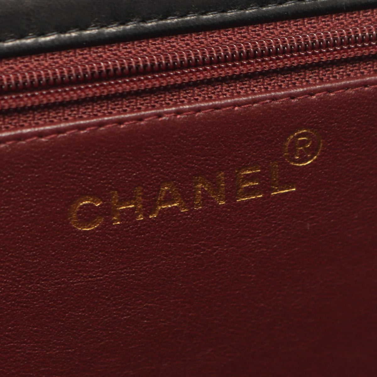 CHANEL Black Matelasse Push Lock Lambskin (sheep leather) 2101219991733