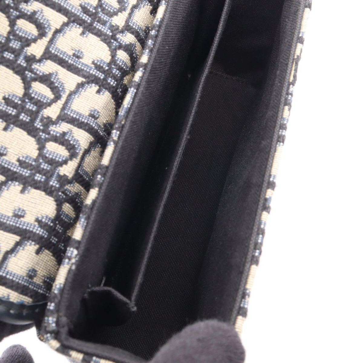 Dior 30 MONTAIGNE Box Bag in Oblique Jacquard Shoulder Bag Navy/Beige canvas�leather M9204UTZQ 2118300092446