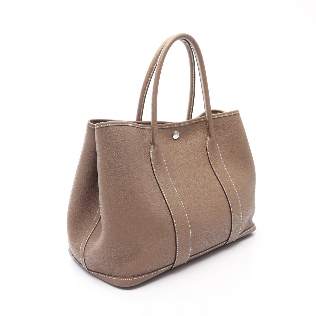 HERMES Garden party PM Tote BagEtoupe Grey Etoupe Grey Gray Negonda leather leather Negonda leather 2121500000296