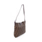FENDI Zucca Shoulder Bag Brown canvas leather 2101219989525