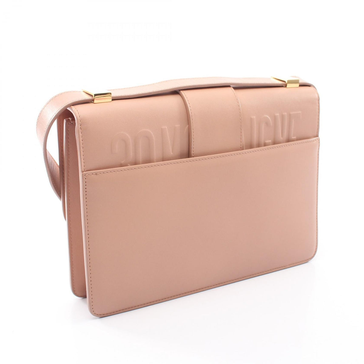 Dior 30 MONTAIGNE Shoulder Bag Pink leather 2101219988764