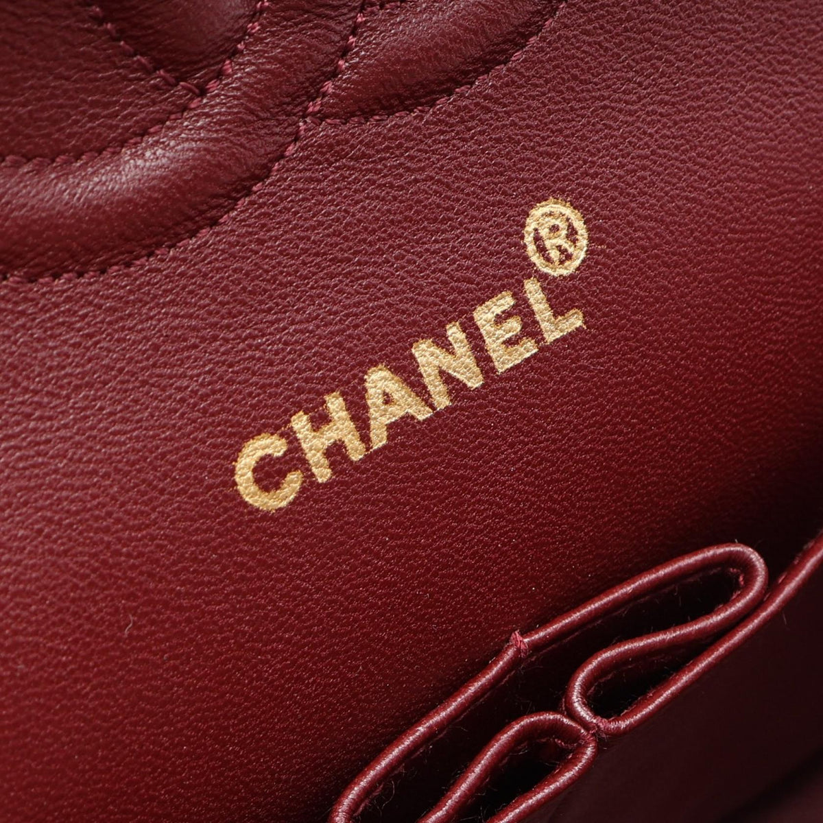 CHANEL Black Chevron V-stitch W-flap Lambskin (sheep leather) 2101219988603