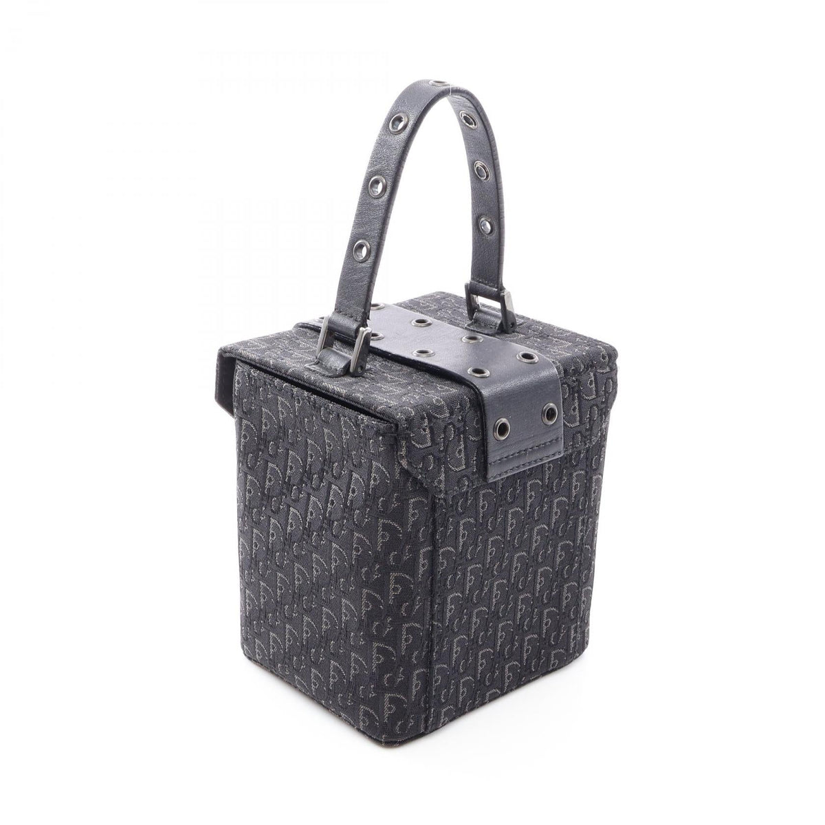 Dior street chic trotter Handbag Black canvas leather 2101219983158