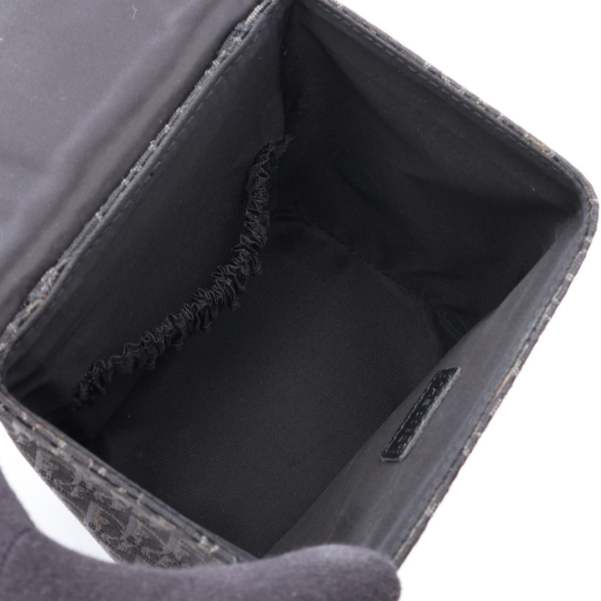 Dior street chic trotter Handbag Black canvas leather 2101219983158