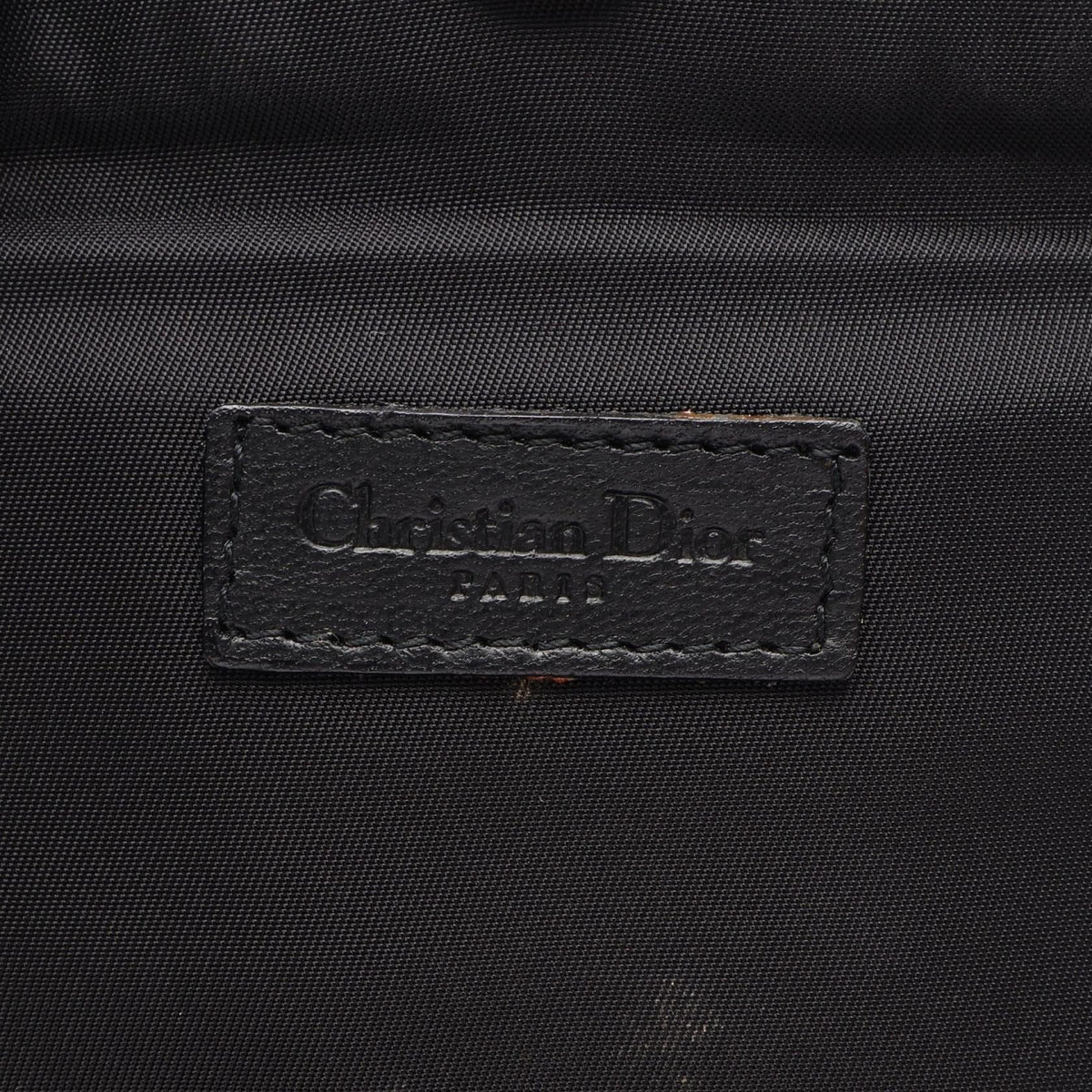 Dior street chic trotter Handbag Black canvas leather 2101219983158