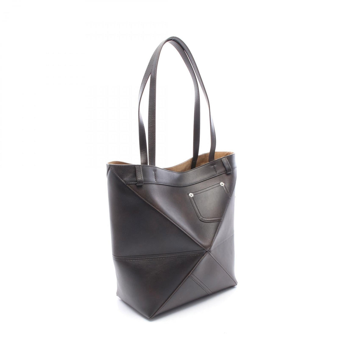 LOEWE PUZZLE TOTE PANTA MEDIUM Tote Bag Brown leather A779G50X980041 2101219983721