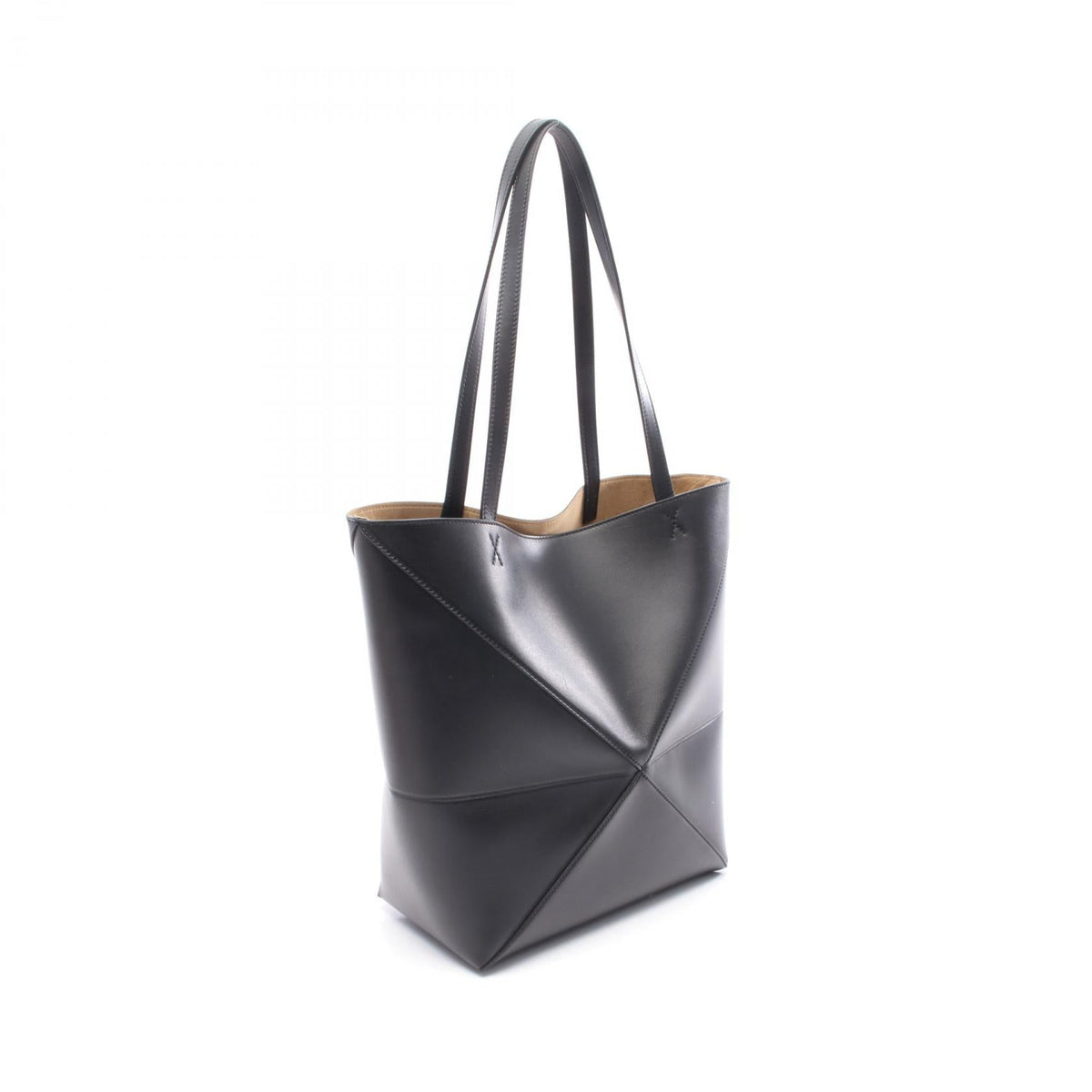 LOEWE PUZZLE TOTE MEDIUM Tote Bag Black leather A657G50X011100 2101219983738