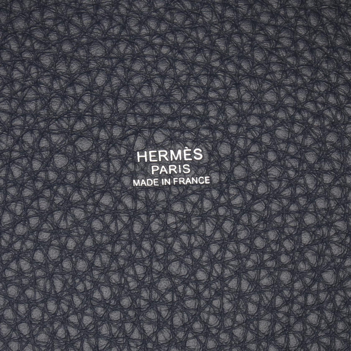 HERMES Picotin Lock PM HandbagBlue nuit Blue nuit Navy Taurillon Clemence leather Taurillon Clemence 2120300053853