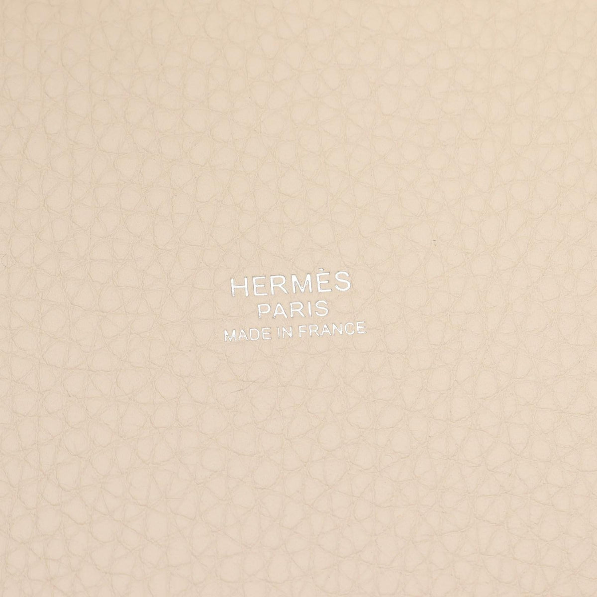 HERMES Picotin Lock PM HandbagCle Cle White Taurillon Clemence leather Taurillon Clemence 2120300054003