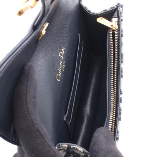 Dior SADDLE Oblique Jacquard Waist bag Body bag Navy/Beige canvas leather S5619CTZQ_M928 2104102521239