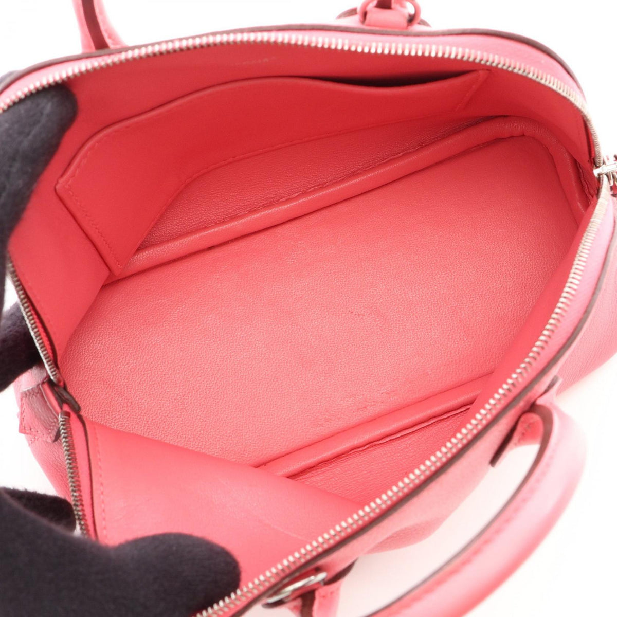 HERMES Bolide1923 Mini 2WAY HandbagRose azalee Rose azalee Pink Evercolor leather leather Evercolor leather 2104102521284