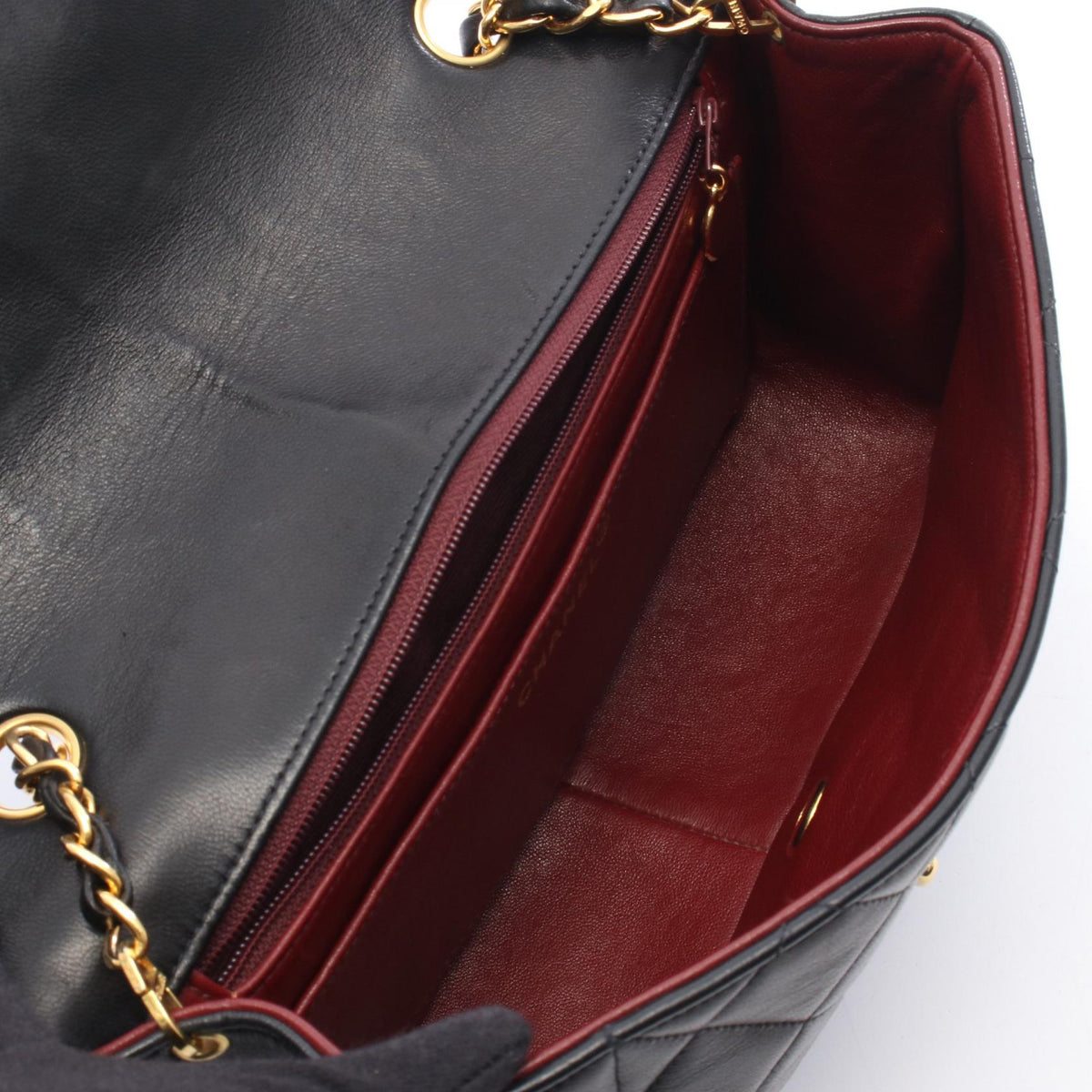 CHANEL Black Matelasse Diana Flap Lambskin (sheep leather) A01165 2101219981918