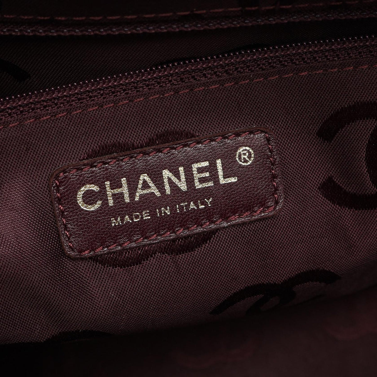 CHANEL Bordeaux Wild stitch leather 2101219981970