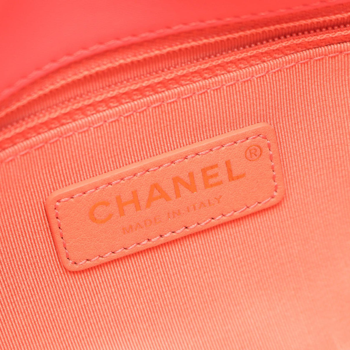 CHANEL Pink Matelasse CHANEL logo Lambskin (sheep leather) AS2299 2107601163979