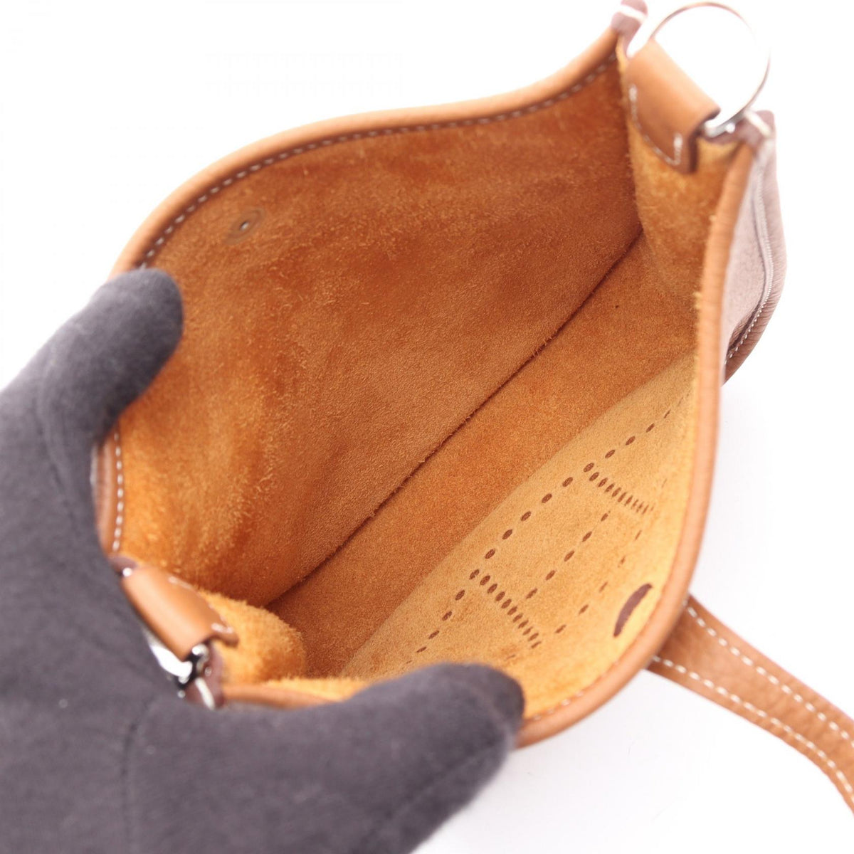 HERMES EvelyneTPM Amazon Shoulder BagGold Gold Brown Taurillon Clemence leather Taurillon Clemence 2106800635706