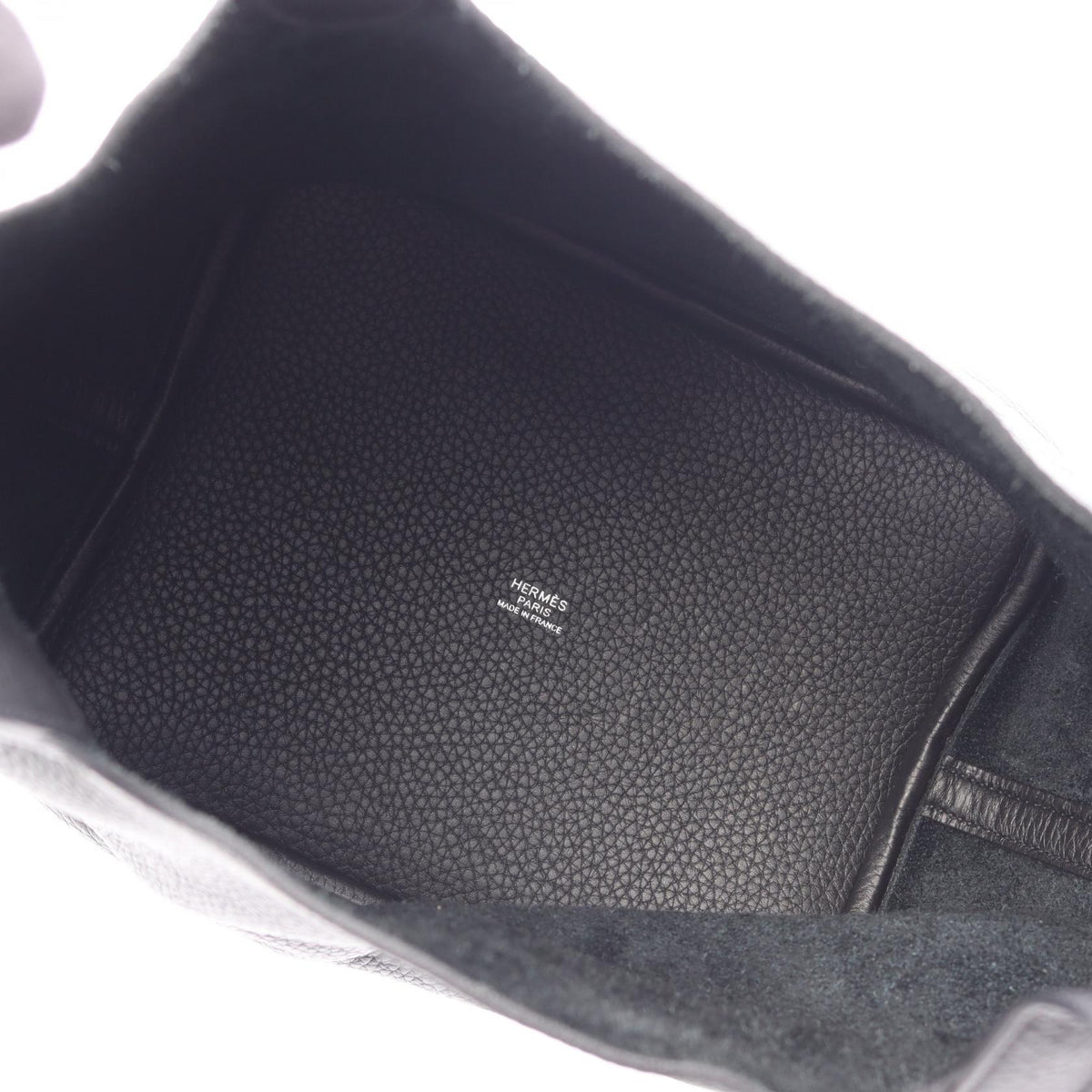 HERMES Picotin Lock MM HandbagNoir Black Noir Black Black Taurillon Clemence leather Taurillon Clemence 2107601164006