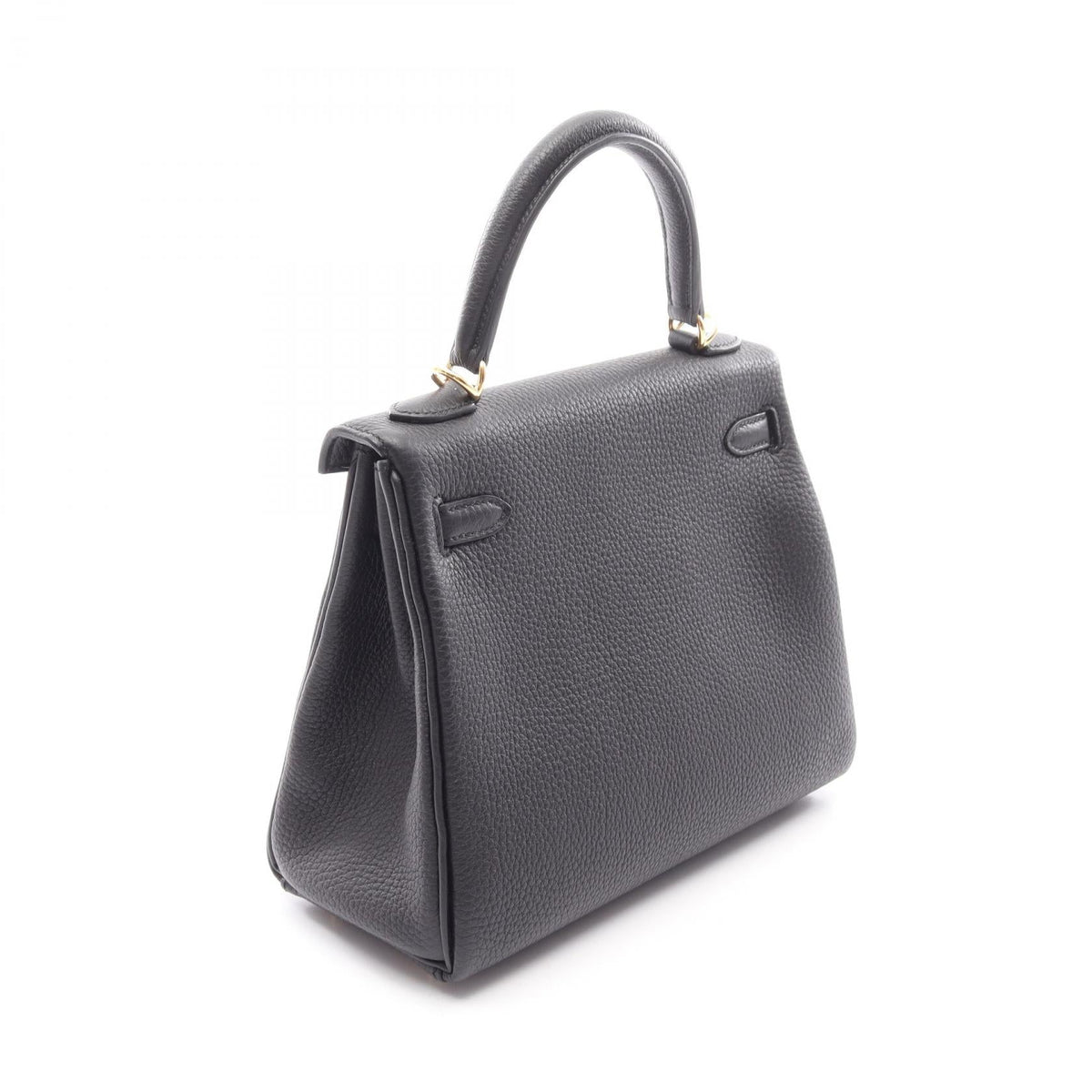 HERMES Kelly 25 inseam 2WAY Handbag Black Togo leather leather Togo leather 2106800635744