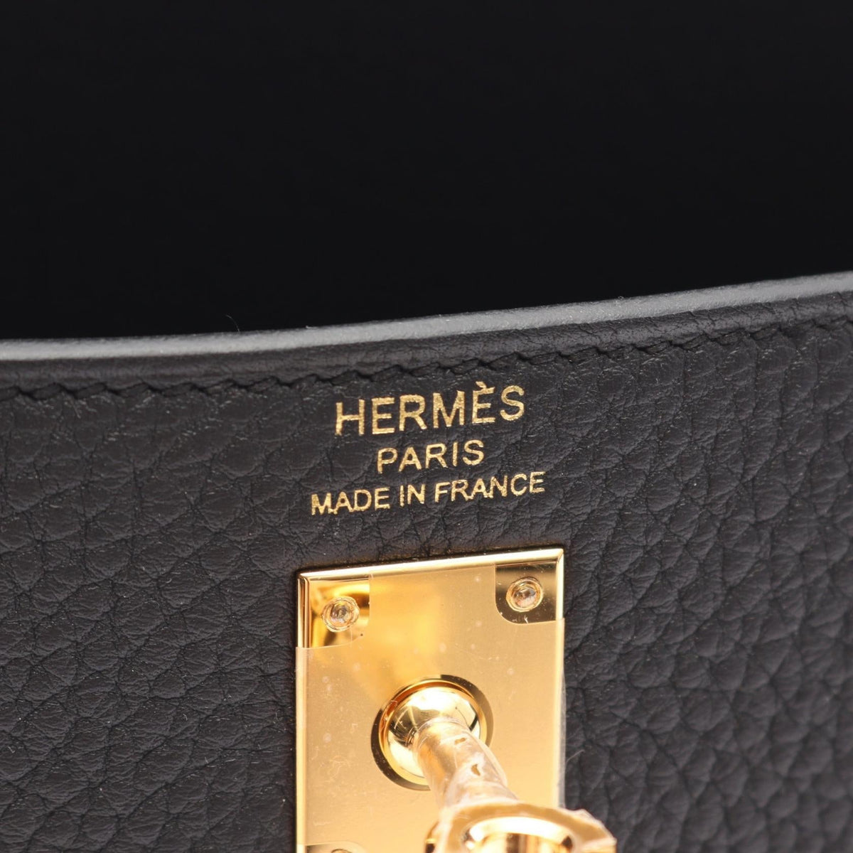 HERMES Kelly 25 inseam 2WAY Handbag Black Togo leather leather Togo leather 2106800635744