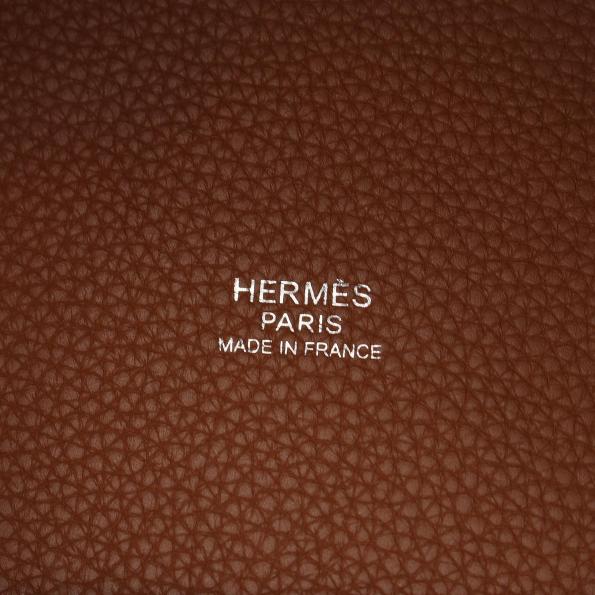 HERMES PicotinMM Gold HandbagGold Gold Brown Taurillon Clemence leather Taurillon Clemence 2106800635782