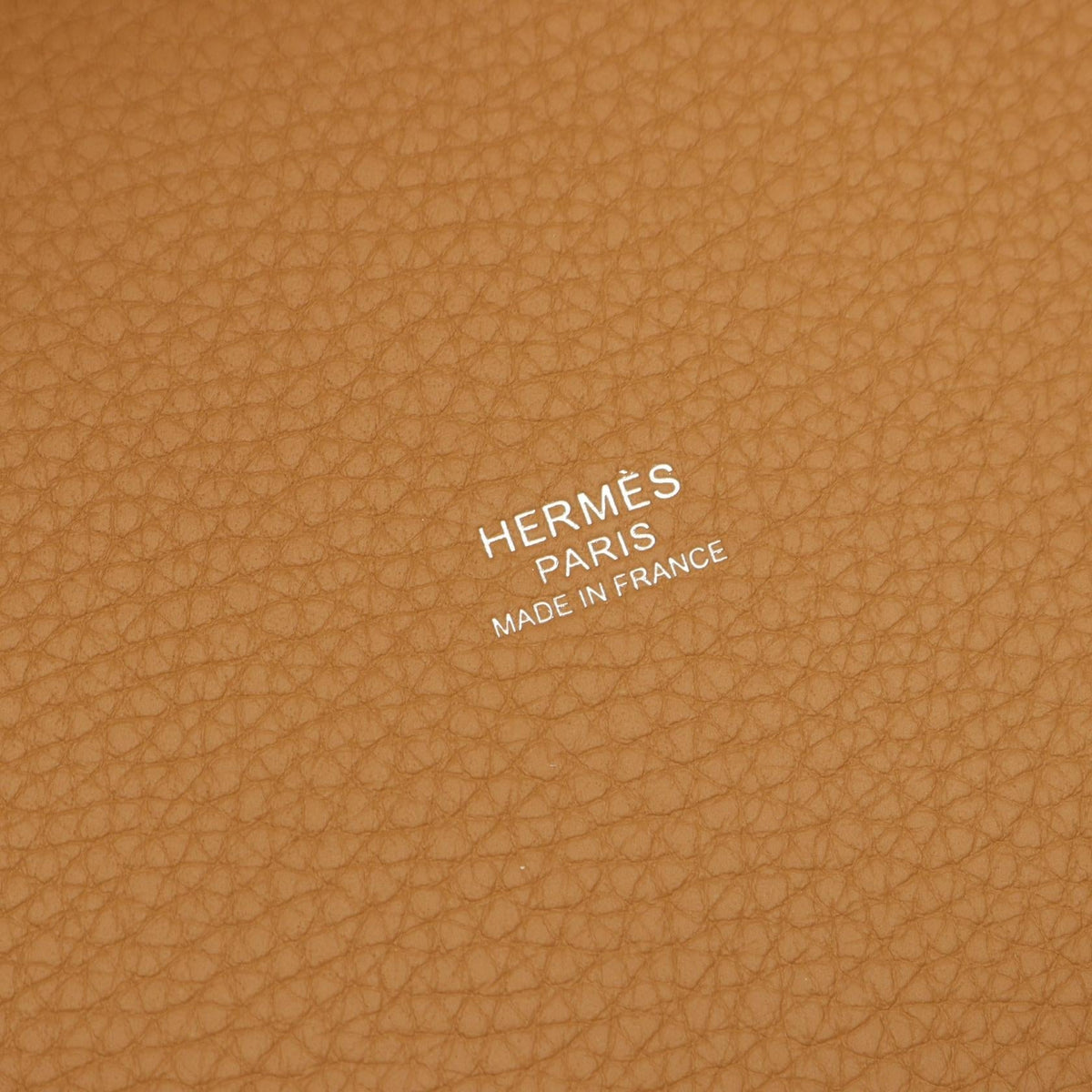 HERMES Picotin Rock PM Biscuit HandbagBiscuit Biscuit Beige Taurillon Clemence leather 2106800636154