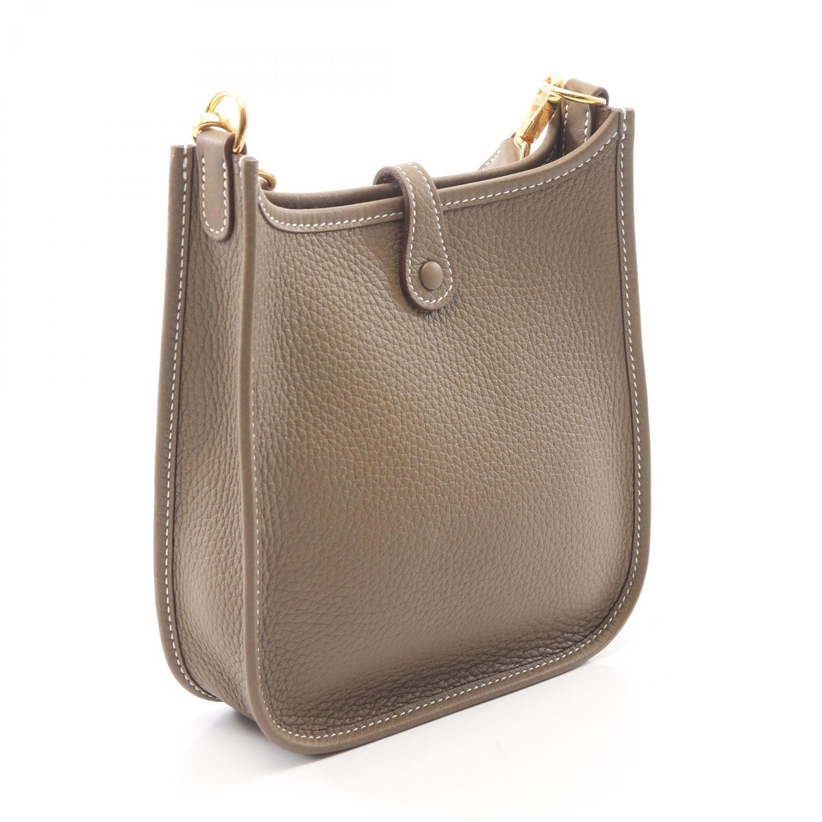 HERMES EvelyneTPM Amazon Etoupe Grey Shoulder BagEtoupe Grey Etoupe Grey Gray Taurillon Clemence leather 2106800636178