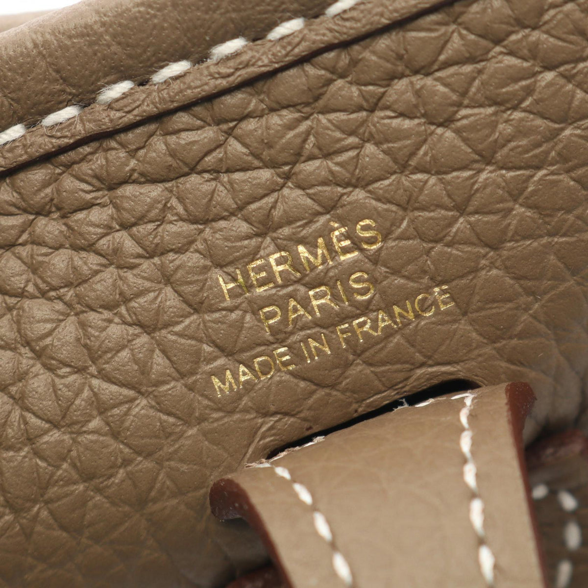 HERMES EvelyneTPM Amazon Etoupe Grey Shoulder BagEtoupe Grey Etoupe Grey Gray Taurillon Clemence leather 2106800636178