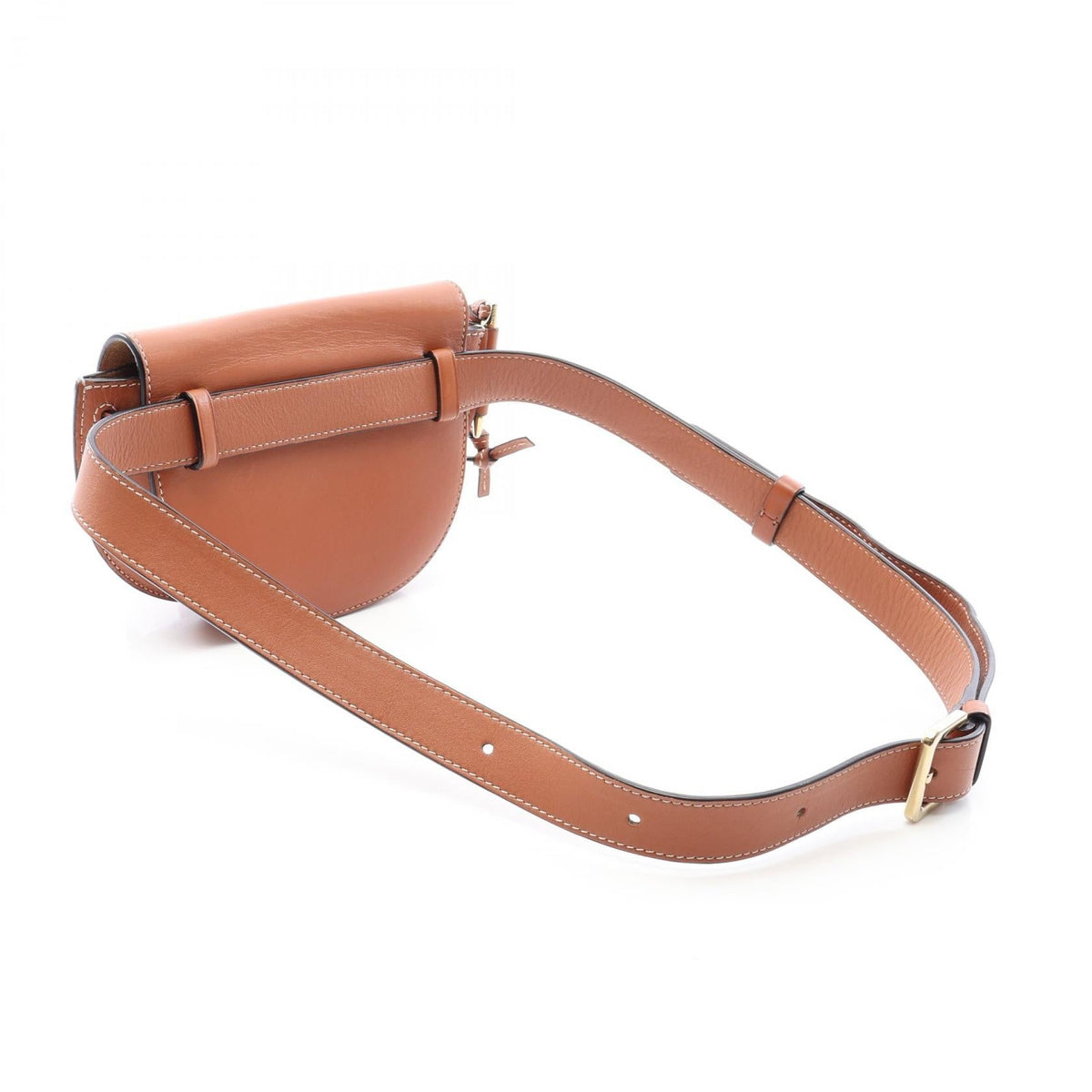 LOEWE Gate bag Waist bag Body bag Brown leather 2101219975566
