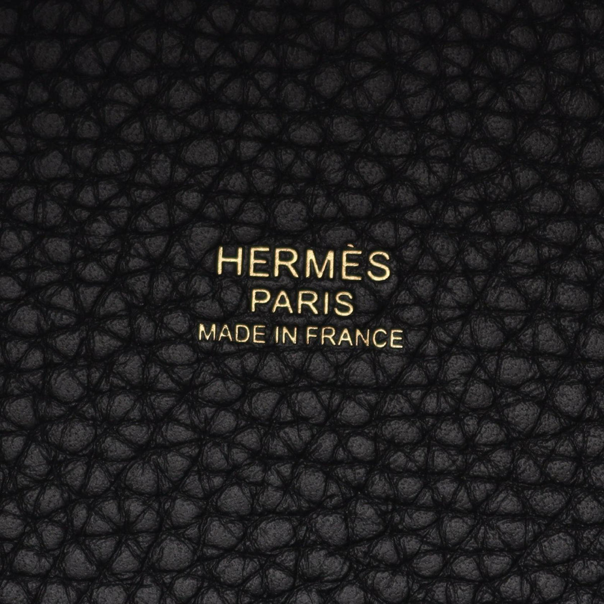 HERMES Picotin Lock PM HandbagNoir Black Noir Black Black Taurillon Clemence leather Taurillon Clemence 2107601163603